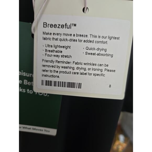 Halara Breezeful Pockets Flowy Quick Dry Midi Casual Dress in Black Size 8- New - Picture 6 of 9